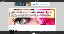 Desktop Screenshot of lezartsplastiques.over-blog.com