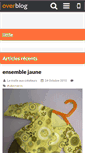 Mobile Screenshot of lamalleauxcreateurs.over-blog.com