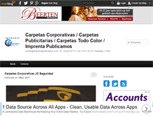 Tablet Screenshot of carpetascorporativas.over-blog.es