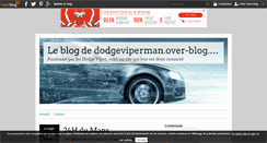 Desktop Screenshot of dodgeviperman.over-blog.com