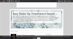 Desktop Screenshot of easy.makeup.over-blog.com