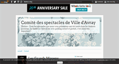 Desktop Screenshot of comitedesspectacles.over-blog.com