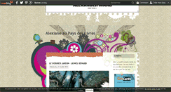 Desktop Screenshot of alexianeaupaysdeslivres.over-blog.com
