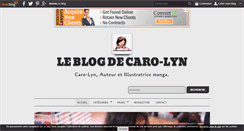 Desktop Screenshot of caro-lyn.over-blog.com