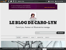 Tablet Screenshot of caro-lyn.over-blog.com