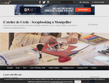 Tablet Screenshot of materiel-scrap-montpellier.over-blog.fr