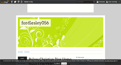 Desktop Screenshot of fordlesley056.over-blog.com