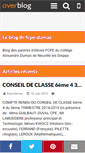 Mobile Screenshot of fcpe-dumas.over-blog.com