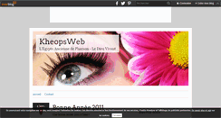 Desktop Screenshot of kheopsweb.over-blog.com