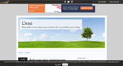 Desktop Screenshot of l-eau.over-blog.com