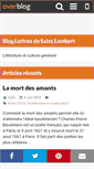 Mobile Screenshot of lettres.culture.expression.over-blog.com