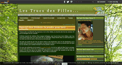 Desktop Screenshot of lestrucsdesfilles.over-blog.fr
