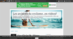 Desktop Screenshot of cyclisme-tv.over-blog.com