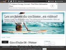 Tablet Screenshot of cyclisme-tv.over-blog.com