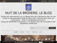 Tablet Screenshot of nuitdelabroderie.over-blog.com