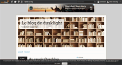 Desktop Screenshot of dusklight.over-blog.fr