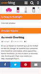 Mobile Screenshot of dusklight.over-blog.fr