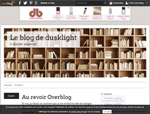 Tablet Screenshot of dusklight.over-blog.fr