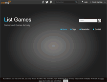 Tablet Screenshot of listgames.over-blog.com