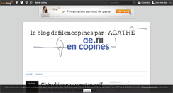 Desktop Screenshot of defilencopines.over-blog.com