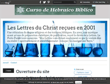 Tablet Screenshot of lettresduchrist.over-blog.com
