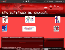 Tablet Screenshot of les-treteaux-du-charrel.over-blog.com