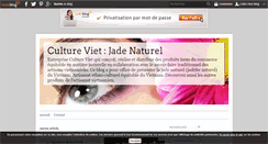 Desktop Screenshot of culturevietjadenaturel.over-blog.com