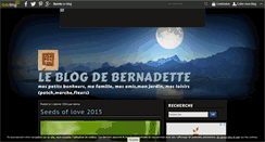 Desktop Screenshot of chez-bernadette.over-blog.fr