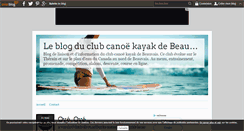 Desktop Screenshot of club-canoe-kayak-beauvais.over-blog.fr
