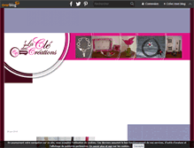 Tablet Screenshot of lacledescreations.over-blog.com