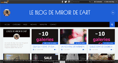 Desktop Screenshot of miroirdelart.over-blog.fr