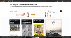 Desktop Screenshot of caffmeux.over-blog.com