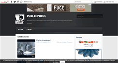 Desktop Screenshot of info-espress.over-blog.com