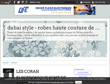 Tablet Screenshot of dubai-style.over-blog.com
