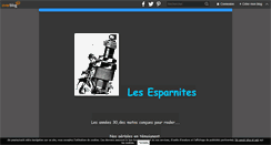 Desktop Screenshot of les-esparnites.over-blog.com