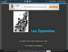 Tablet Screenshot of les-esparnites.over-blog.com
