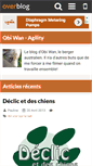 Mobile Screenshot of obiblog.over-blog.fr