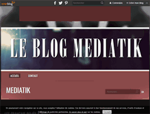 Tablet Screenshot of mediatik.over-blog.com