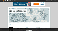 Desktop Screenshot of etbeacrea.over-blog.com