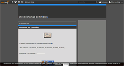 Desktop Screenshot of echanges-timbres.over-blog.com