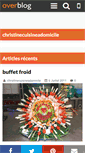 Mobile Screenshot of christinecuisineadomicile.over-blog.com