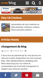 Mobile Screenshot of giny-lb.over-blog.com