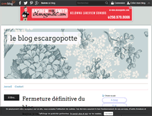 Tablet Screenshot of escargopotte.over-blog.com