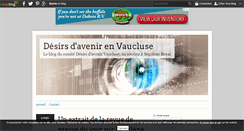 Desktop Screenshot of desirsdavenirvaucluse.over-blog.com