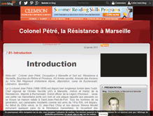 Tablet Screenshot of colonel.petre.resistance.marseille.over-blog.com