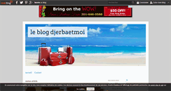 Desktop Screenshot of djerbaetmoi.over-blog.com