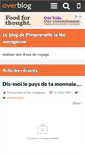 Mobile Screenshot of fee-pimprenelle.over-blog.com