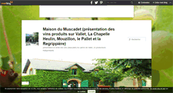 Desktop Screenshot of maisondumuscadet.over-blog.fr