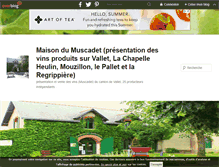 Tablet Screenshot of maisondumuscadet.over-blog.fr