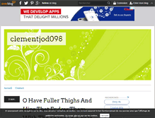 Tablet Screenshot of clementjod098.over-blog.com